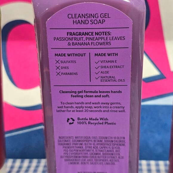 BBW Bahamas Passionfruit & Banana Flower Body Cream Hand Soap & Fragrance Mist - Picture 2 of 2